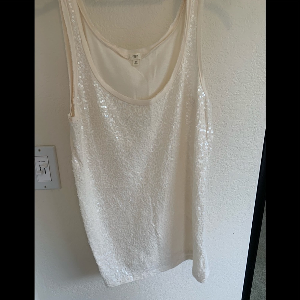 JCrew shimmer tank
